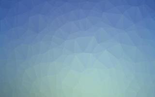 Light BLUE vector blurry triangle template.