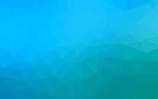Light BLUE vector shining triangular template.