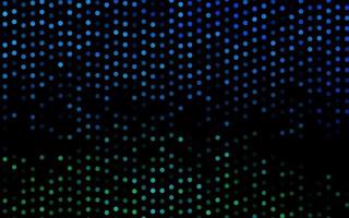Dark BLUE vector texture with disks.