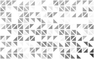Light Silver, Gray vector seamless pattern in polygonal style.