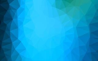 Light BLUE vector polygonal background.