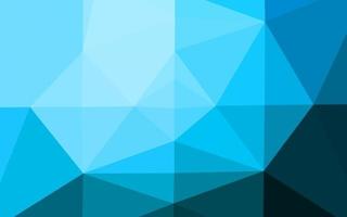 Light BLUE vector abstract polygonal cover.