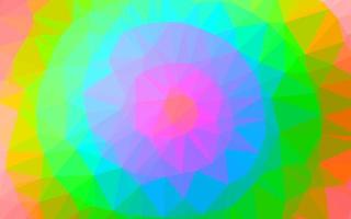 Light Multicolor, Rainbow vector abstract polygonal layout.