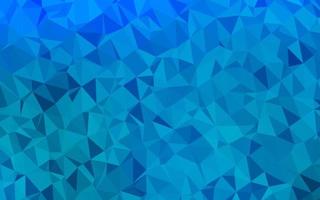 Light BLUE vector abstract mosaic pattern.