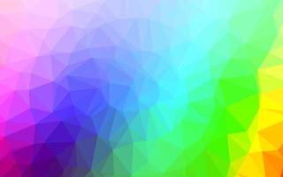 Light Multicolor, Rainbow vector abstract polygonal cover.