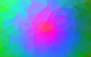 Light Multicolor, Rainbow vector abstract polygonal layout.