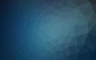 Dark BLUE vector low poly texture.