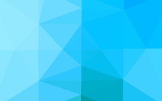 Light BLUE vector polygonal background.