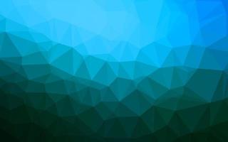 Light BLUE vector polygon abstract background.