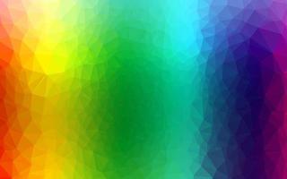 Light Multicolor, Rainbow vector blurry triangle texture.