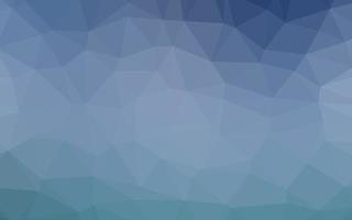 Light BLUE vector shining triangular background.