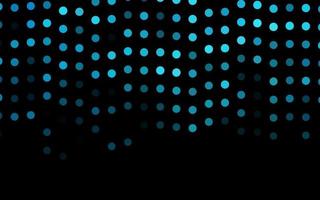 Dark BLUE vector backdrop with dots.