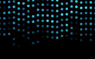 Dark BLUE vector backdrop with dots.