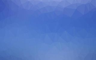 Light BLUE vector polygonal template.