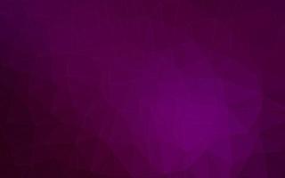 Dark Purple vector blurry triangle template.