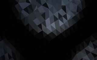 Dark BLUE vector polygonal pattern.