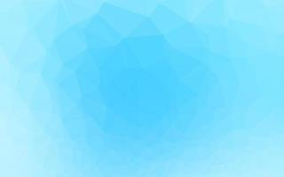 Light BLUE vector blurry triangle template.