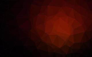 Dark Red vector low poly texture.