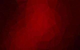 Light Red vector abstract mosaic background.