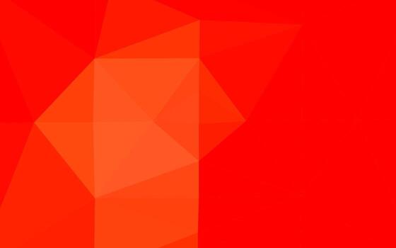 Light Red vector polygon abstract layout.