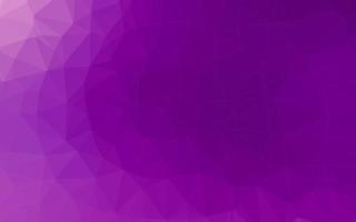 Light Purple vector polygonal background.