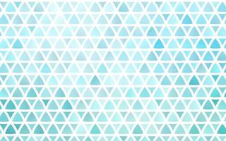 Fondo transparente de vector azul claro con triángulos.