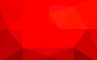 Light Red vector abstract mosaic pattern.