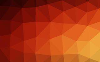 Light Red, Yellow vector abstract mosaic background.