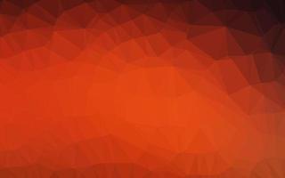 Dark Red, Yellow vector abstract mosaic background.