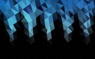 Light BLUE vector abstract mosaic background.