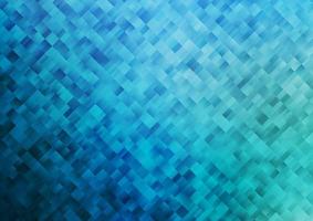 Light BLUE vector backdrop with rectangles, squares.