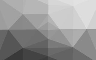 Light Silver, Gray vector polygonal pattern.