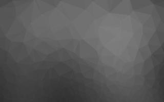 Light Silver, Gray vector abstract polygonal cover.