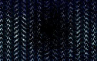 Dark BLUE vector template with circles.