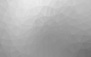 Light Silver, Gray vector polygon abstract backdrop.