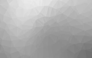 Light Silver, Gray vector polygon abstract backdrop.