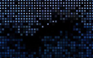 Dark BLUE vector background with rectangles.