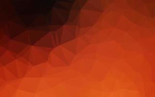 Dark Orange vector abstract mosaic pattern.