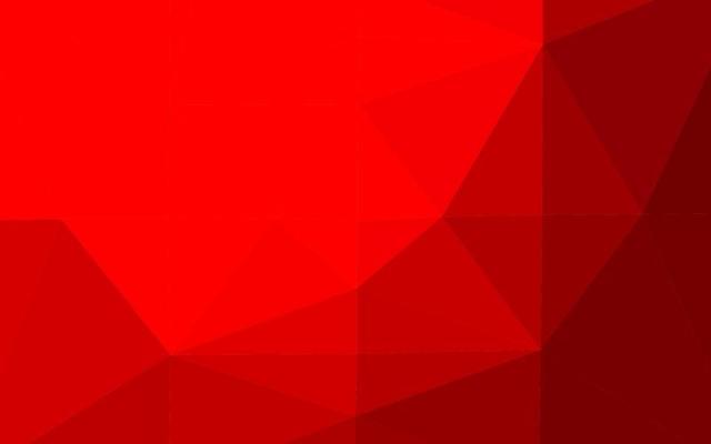 Light Red vector abstract polygonal cover.