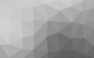 Light Silver, Gray vector shining triangular pattern.