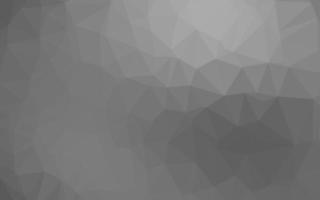 Light Silver, Gray vector abstract polygonal layout.