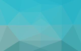 Light BLUE vector shining triangular template.