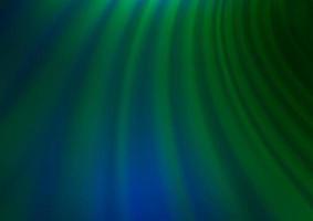 Dark Blue, Green vector blur pattern.