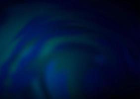 Dark BLUE vector blurred bright template.