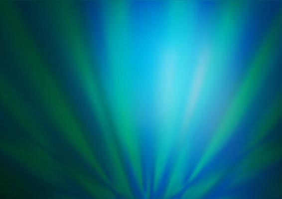 Dark Blue, Green vector blurred and colored background.