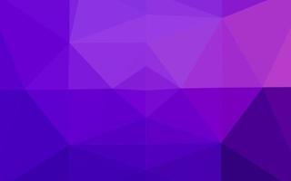 Light Purple vector triangle mosaic template.