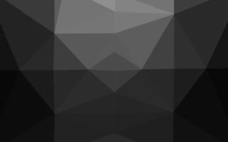 Dark Silver, Gray vector low poly layout.