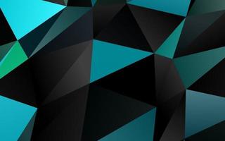 Light Blue, Green vector polygonal template.