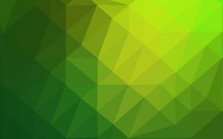 Light Green vector blurry triangle pattern.