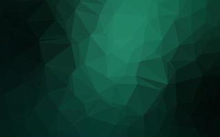 Light Green vector triangle mosaic texture.